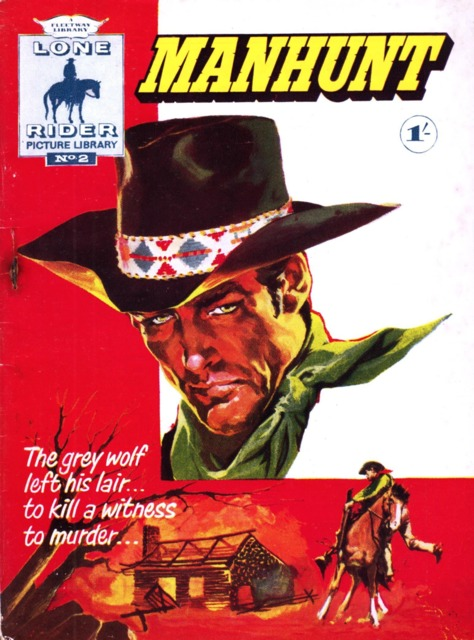 Lone Rider Picture Library #2 comic cover