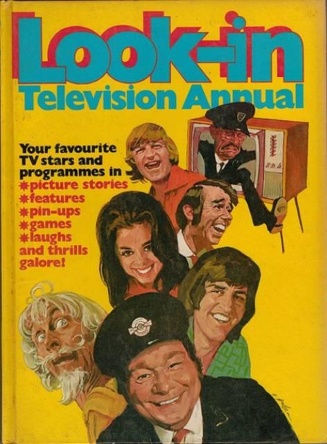 Look-In Television Annual 1973 comic cover