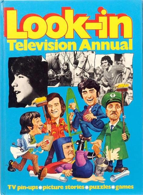 Look-In Television Annual 1974 comic cover