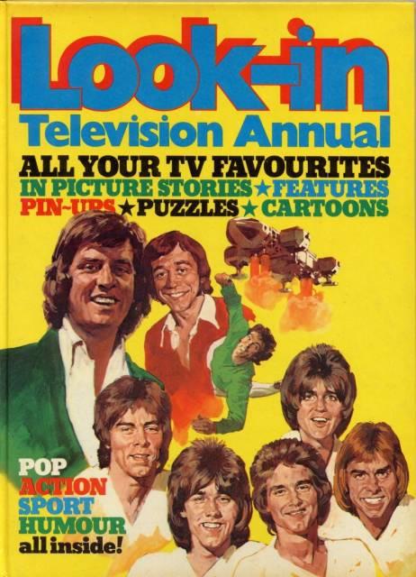 Look-In Television Annual 1976 comic cover