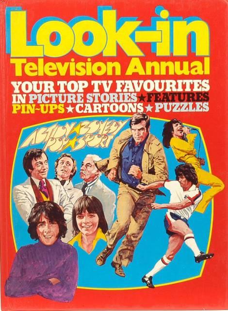 Look-In Television Annual 1977 comic cover