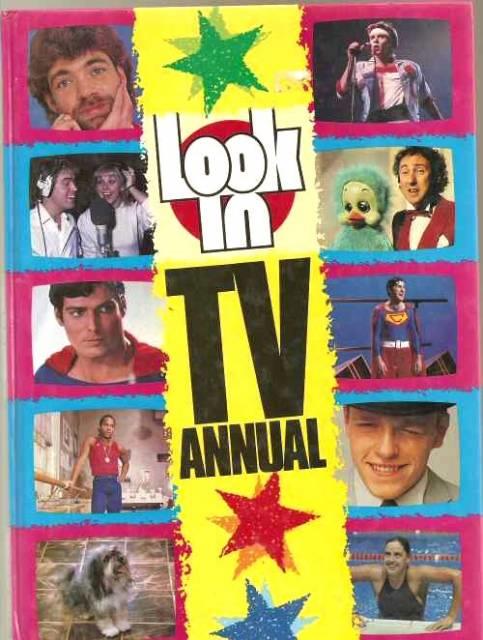 Look-In Television Annual 1984 comic cover