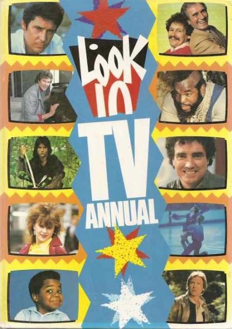 Look-In Television Annual 1985 comic cover