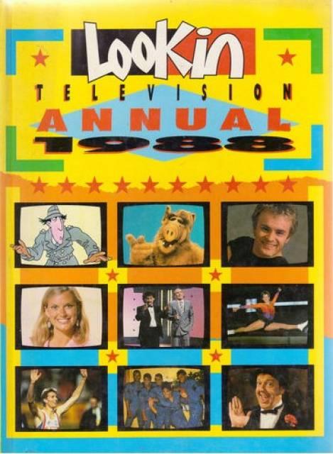 Look-In Television Annual 1988 comic cover