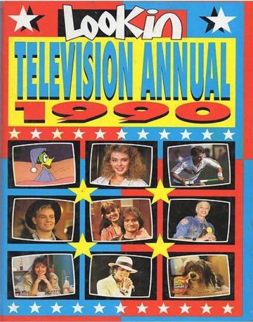 Look-In Television Annual 1990 comic cover