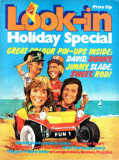 Look-In Holiday Special #1973 comic cover