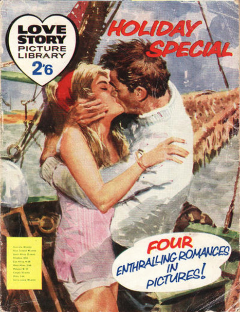 Love Story Picture Library Holiday Special 1969 comic cover