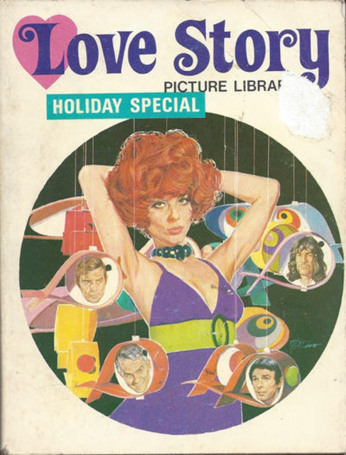 Love Story Picture Library Holiday Special 1975 comic cover