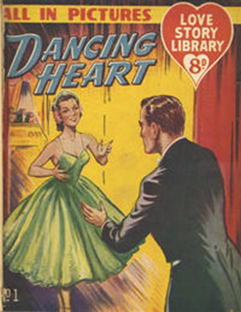 Love Story Picture Library #1 comic cover
