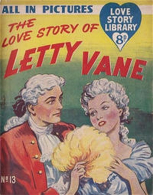 Love Story Picture Library #13 comic cover