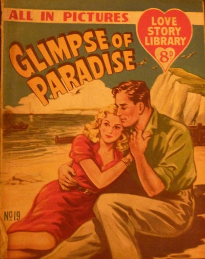 Love Story Picture Library #19 comic cover