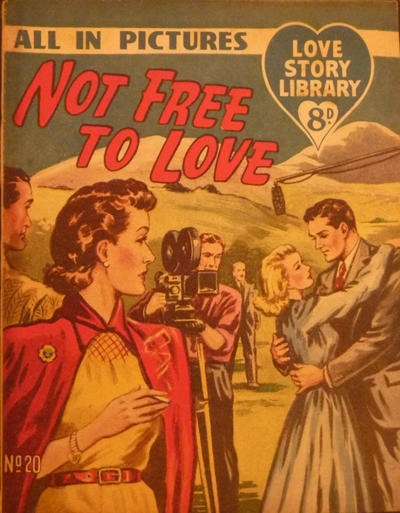 Love Story Picture Library #20 comic cover