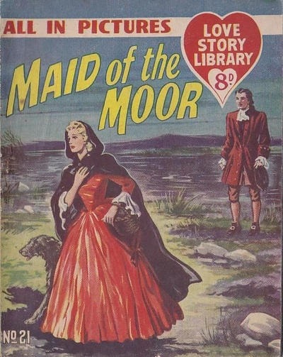 Love Story Picture Library #21 comic cover