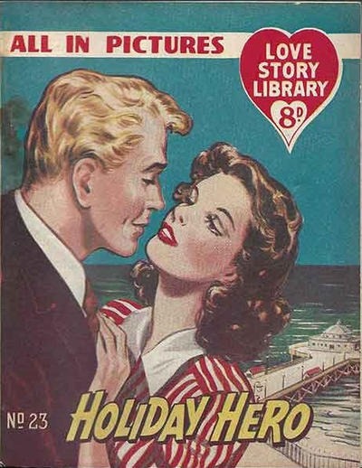 Love Story Picture Library #23 comic cover