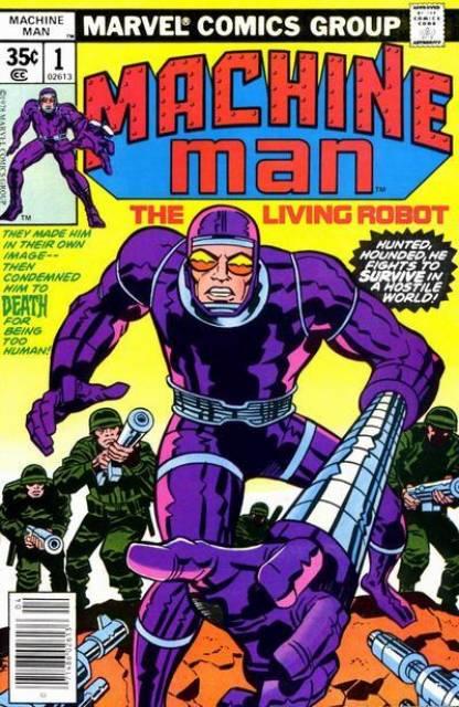 Machine Man #1 comic cover