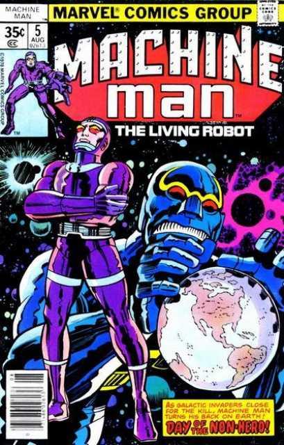 Machine Man #5 comic cover
