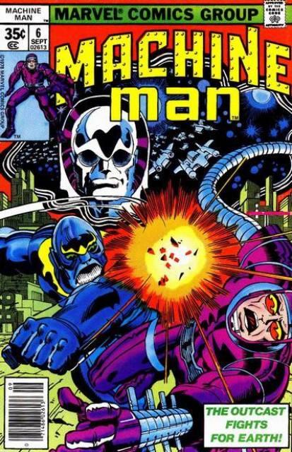 Machine Man #6 comic cover