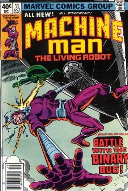 Machine Man #11 comic cover
