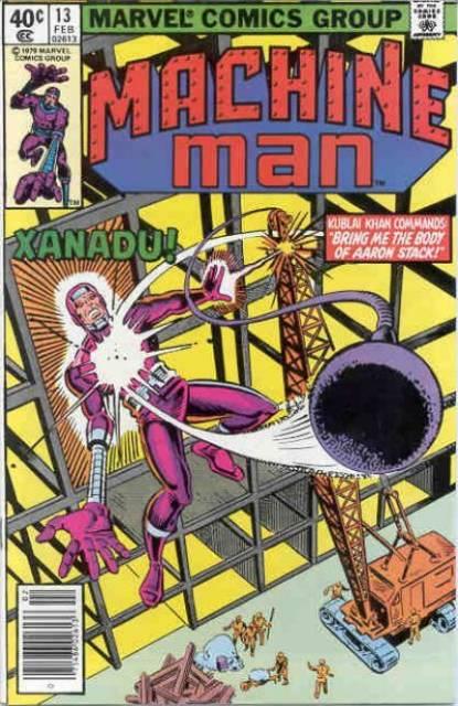 Machine Man #13 comic cover