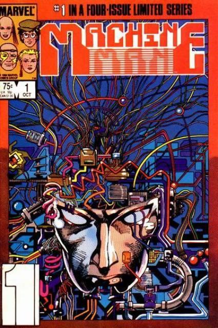 Machine Man Vol 2 #1 comic cover