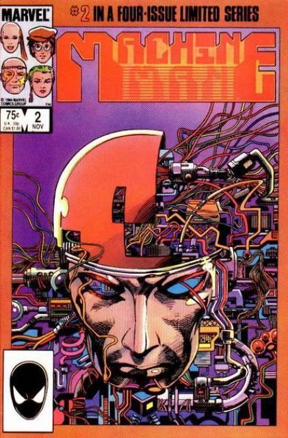 Machine Man Vol 2 #2 comic cover