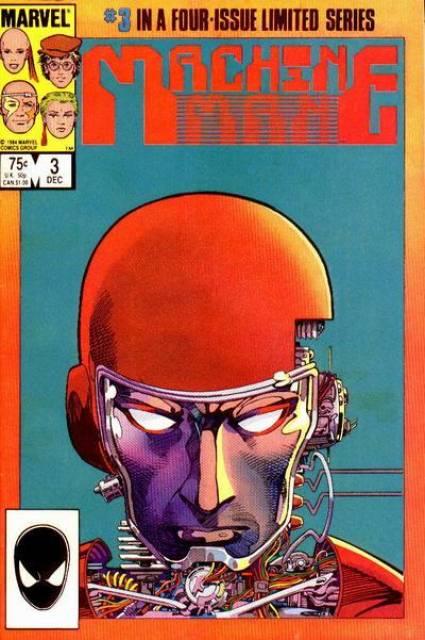 Machine Man Vol 2 #3 comic cover
