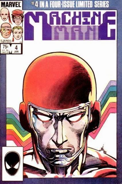Machine Man Vol 2 #4 comic cover