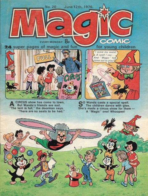 Magic #20 comic cover