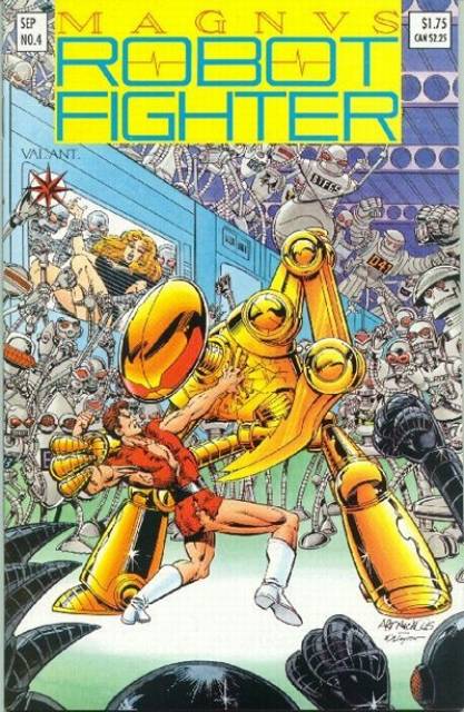 Magnus Robot Fighter #4 comic cover