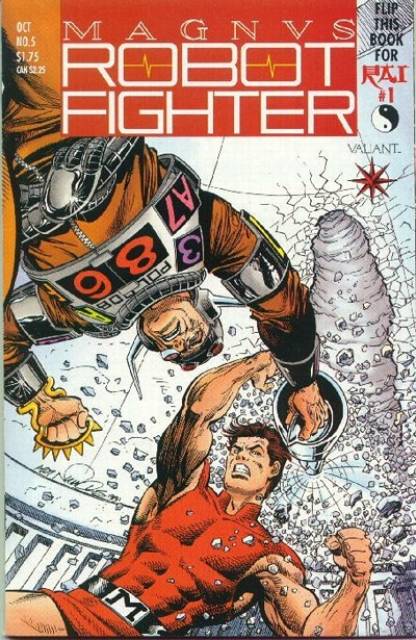 Magnus Robot Fighter #5 comic cover