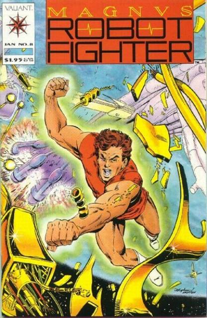 Magnus Robot Fighter #8 comic cover