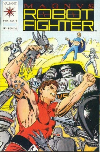 Magnus Robot Fighter #9 comic cover