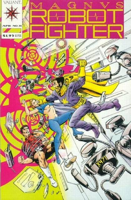 Magnus Robot Fighter #11 comic cover