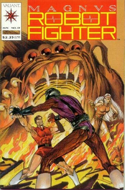 Magnus Robot Fighter #13 comic cover