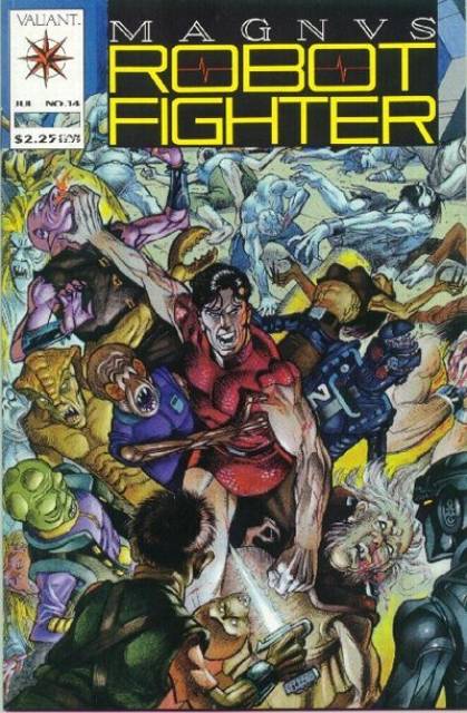 Magnus Robot Fighter #14 comic cover