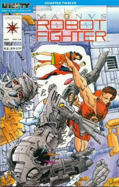 Magnus Robot Fighter #16 comic cover
