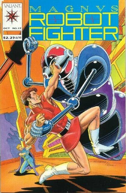 Magnus Robot Fighter #17 comic cover