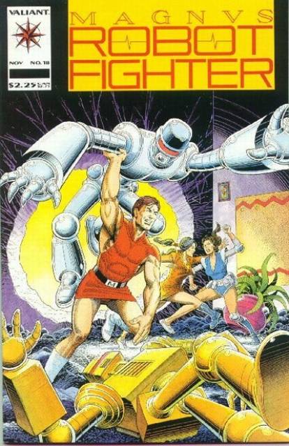 Magnus Robot Fighter #18 comic cover