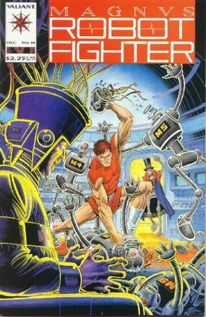 Magnus Robot Fighter #19 comic cover