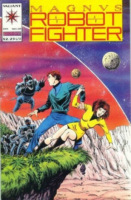 Magnus Robot Fighter #20 comic cover