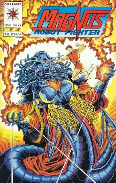 Magnus Robot Fighter #22 comic cover