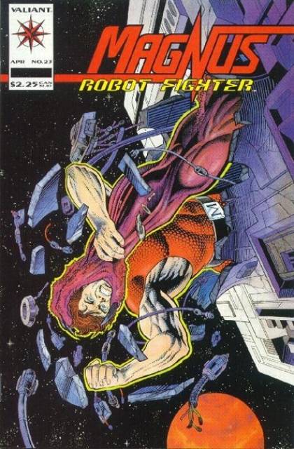 Magnus Robot Fighter #23 comic cover