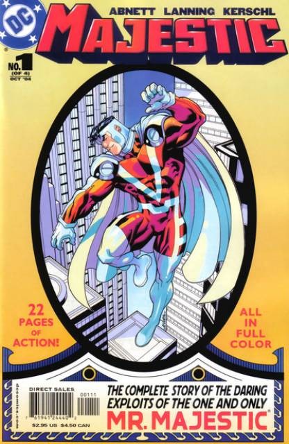 Majestic #1 comic cover