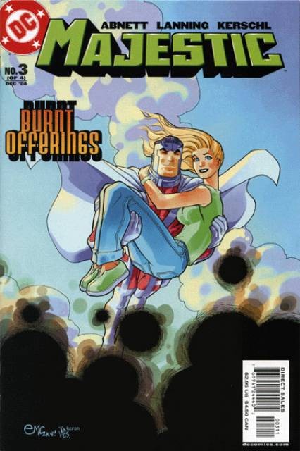 Majestic #3 comic cover
