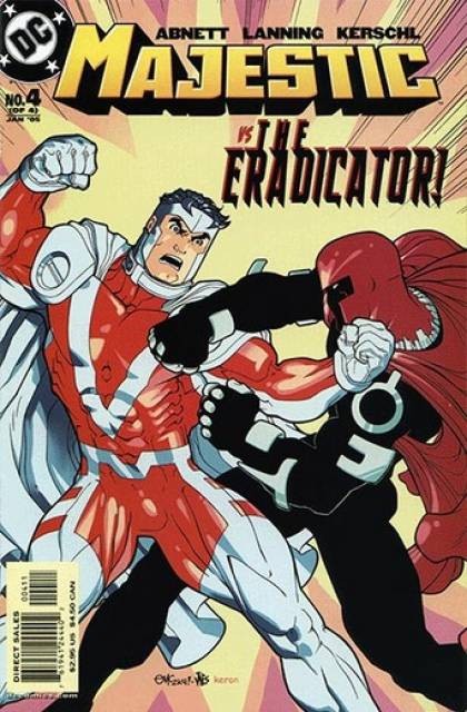 Majestic #4 comic cover