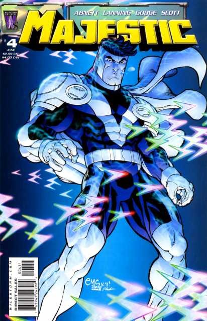 Majestic Vol 2 #4 comic cover