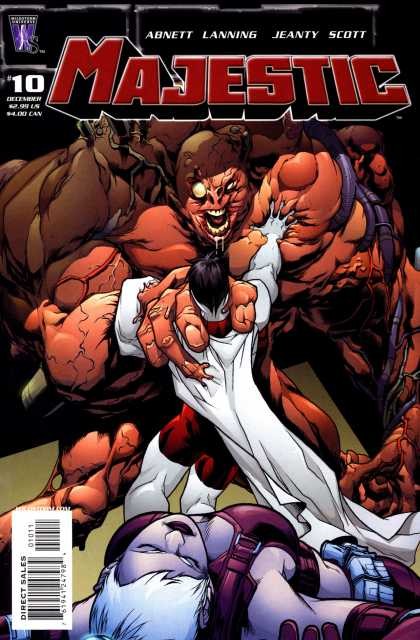 Majestic Vol 2 #10 comic cover