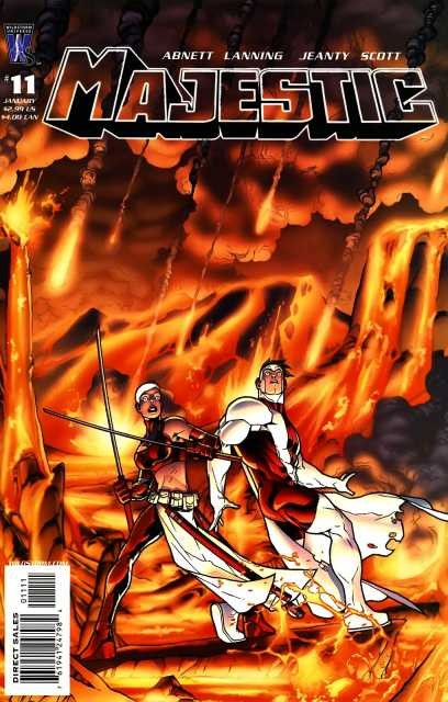 Majestic Vol 2 #11 comic cover