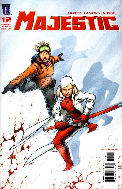 Majestic Vol 2 #12 comic cover