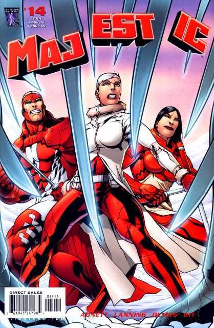 Majestic Vol 2 #14 comic cover